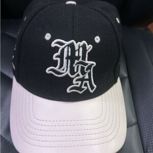 Black and White Baseball Cap
